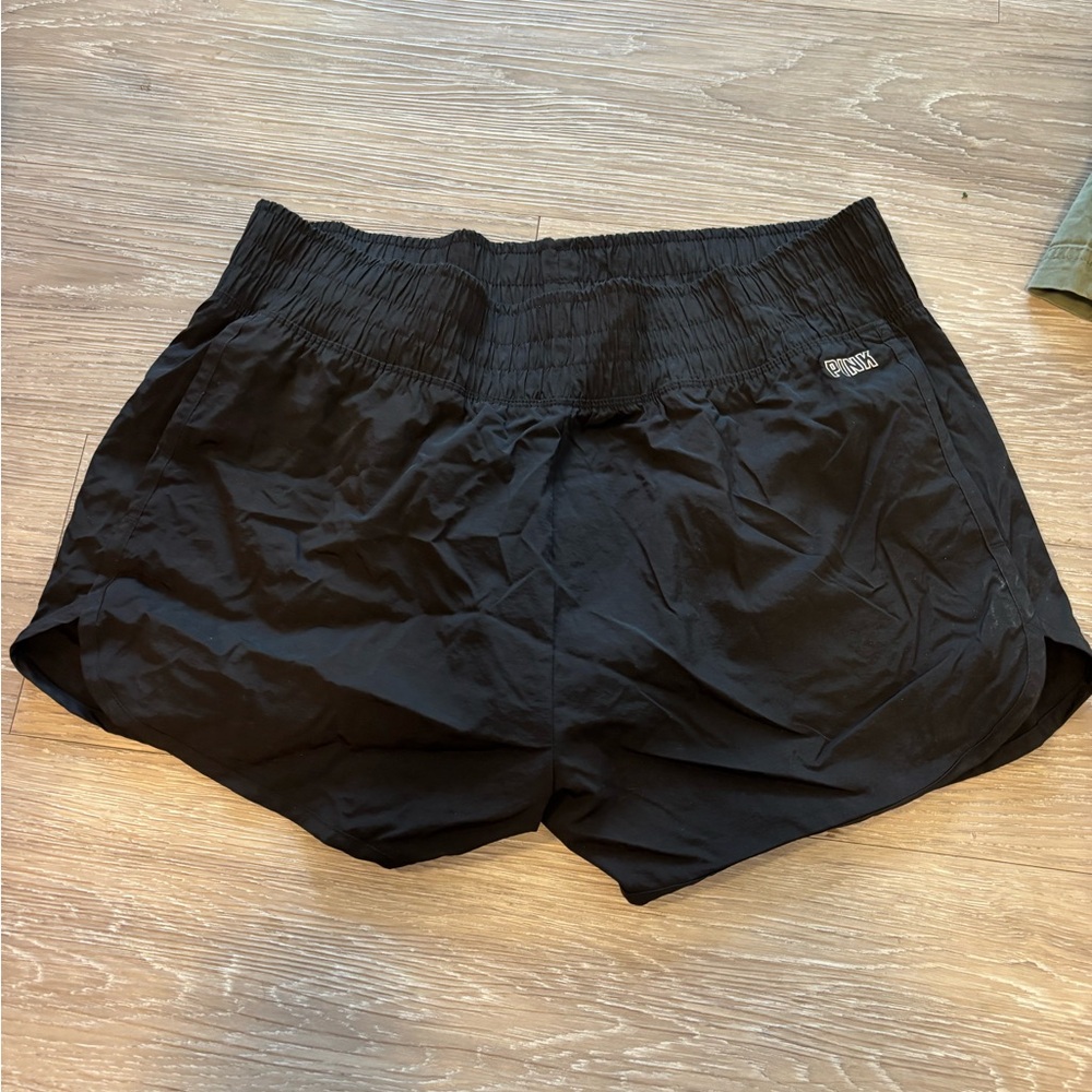 PINK Victoria's Secret Black Athletic Shorts